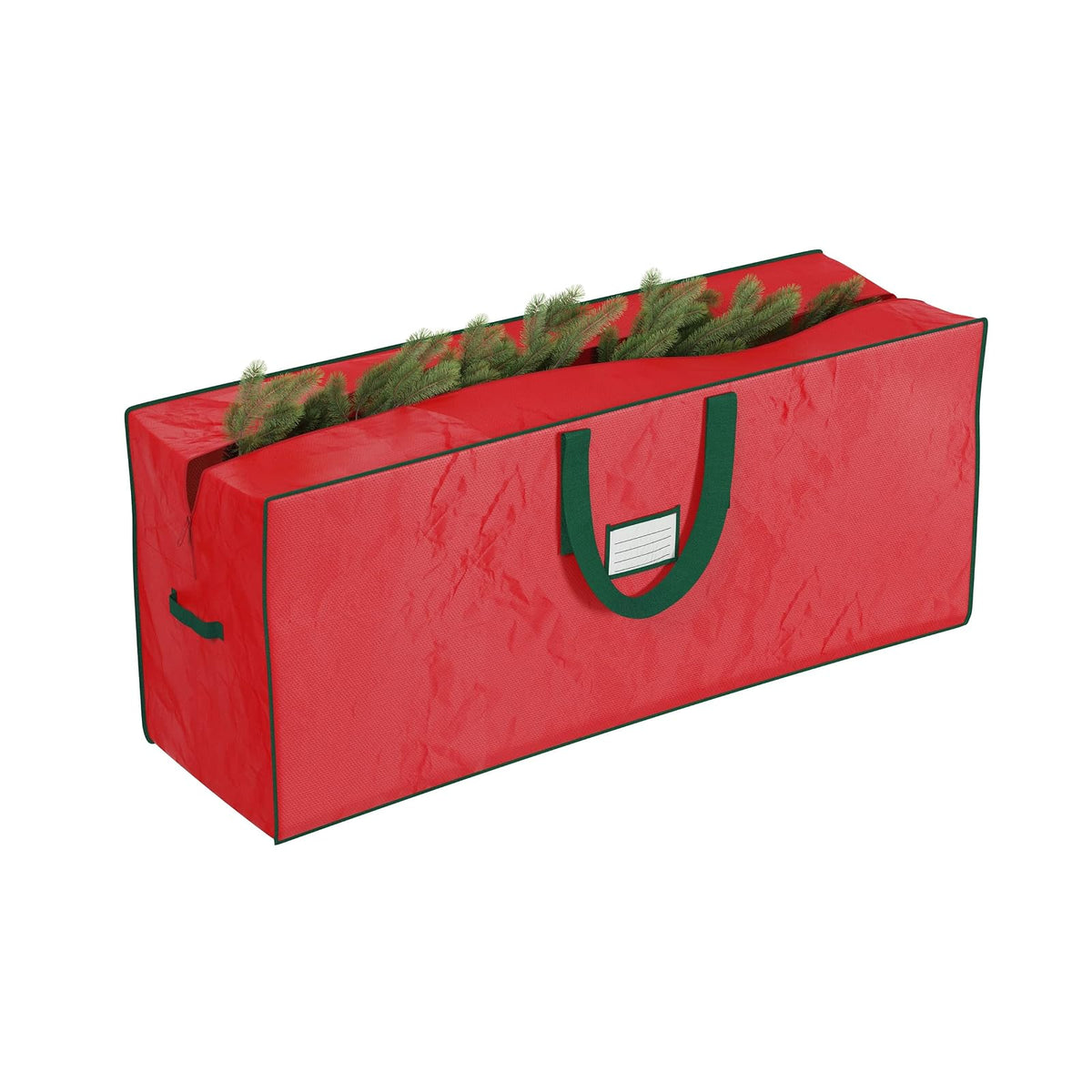 Elf Stor 83-DT5524 Christmas Storage Bags Holiday Large for up to 7.5 Ft Trees | Set of Two | Red