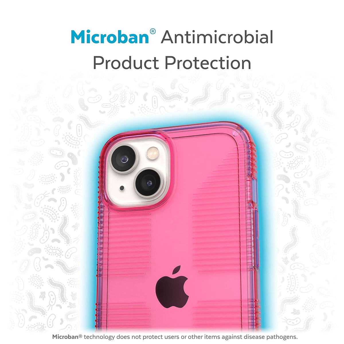Speck - Funda transparente para iPhone 14 y iPhone 13, protección contra caídas, resistente a los arañazos y antiamarilleamiento, funda de doble capa para iPhone 14 y iPhone 13 modelo de 6.1 pulgadas,