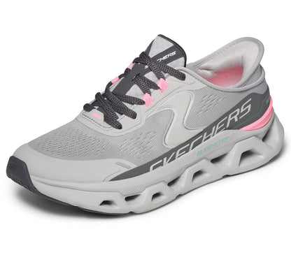 Skechers - Tenis deslizables para Mujer - 27.0 cm - Gypk=gris - rosa