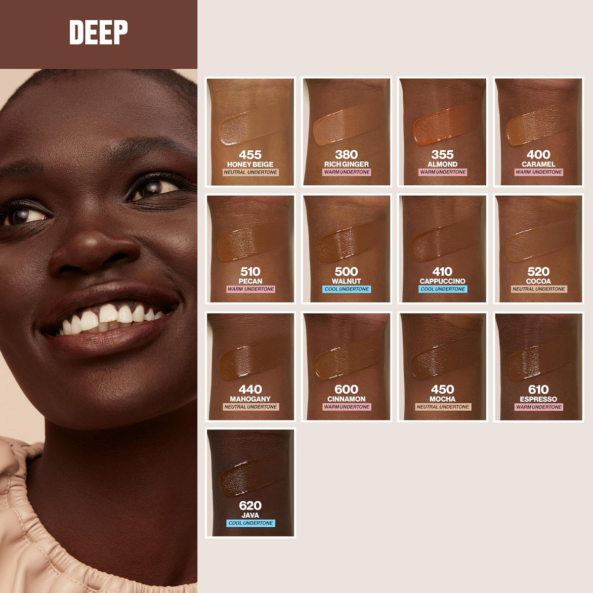 Revlon ColorStay Maquillaje para piel normal/seca SPF 20, Colorstay Oily/Combination Foundation, Capuccino, 29,57ml