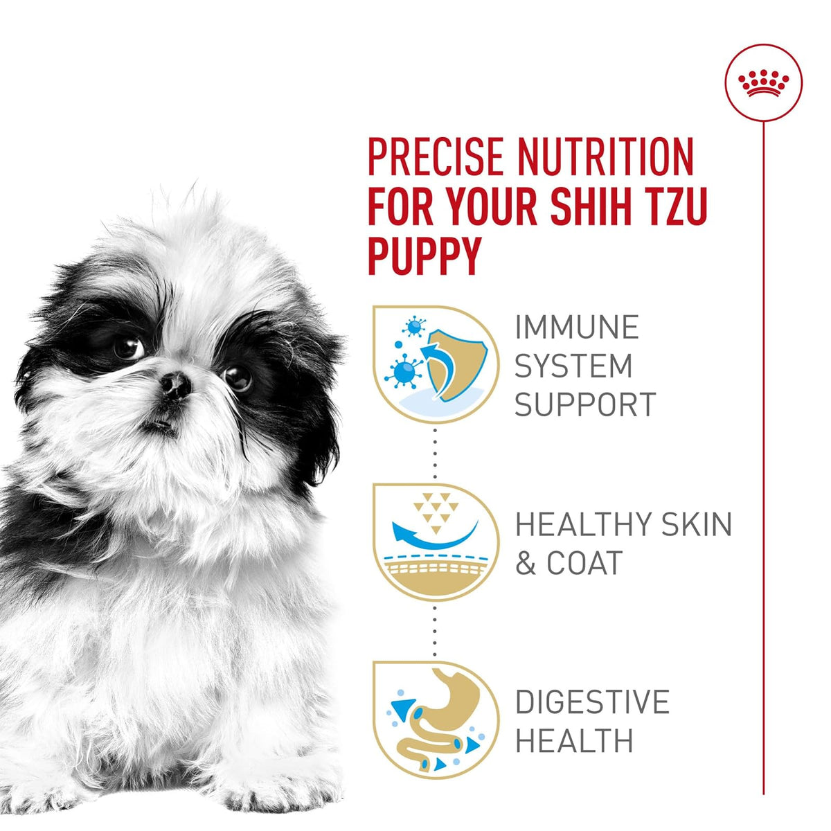 ROYAL CANIN, Puppy - Shih-Tzu, Croquetas para Perro, 1.1kg