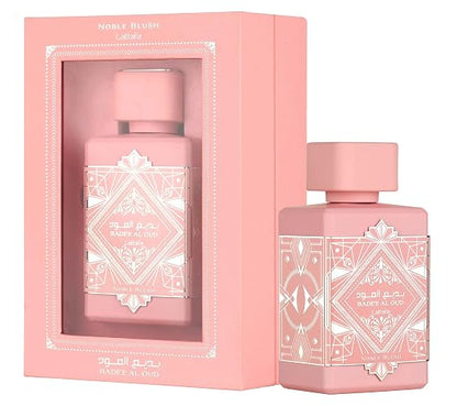 Lattafa Badee Al Oud Noble Blush Eau de Parfum Spray for Unisex, 3.4 Ounce