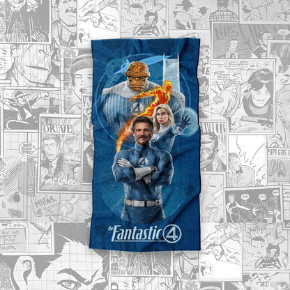Providencia Toalla Premium para Baño 75x147 cm Fantastic Four Retro