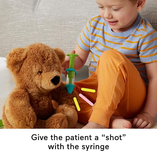 Fisher-Price - Kit médico de Juego Preescolar de 7 Piezas para niños a Partir de 3 años