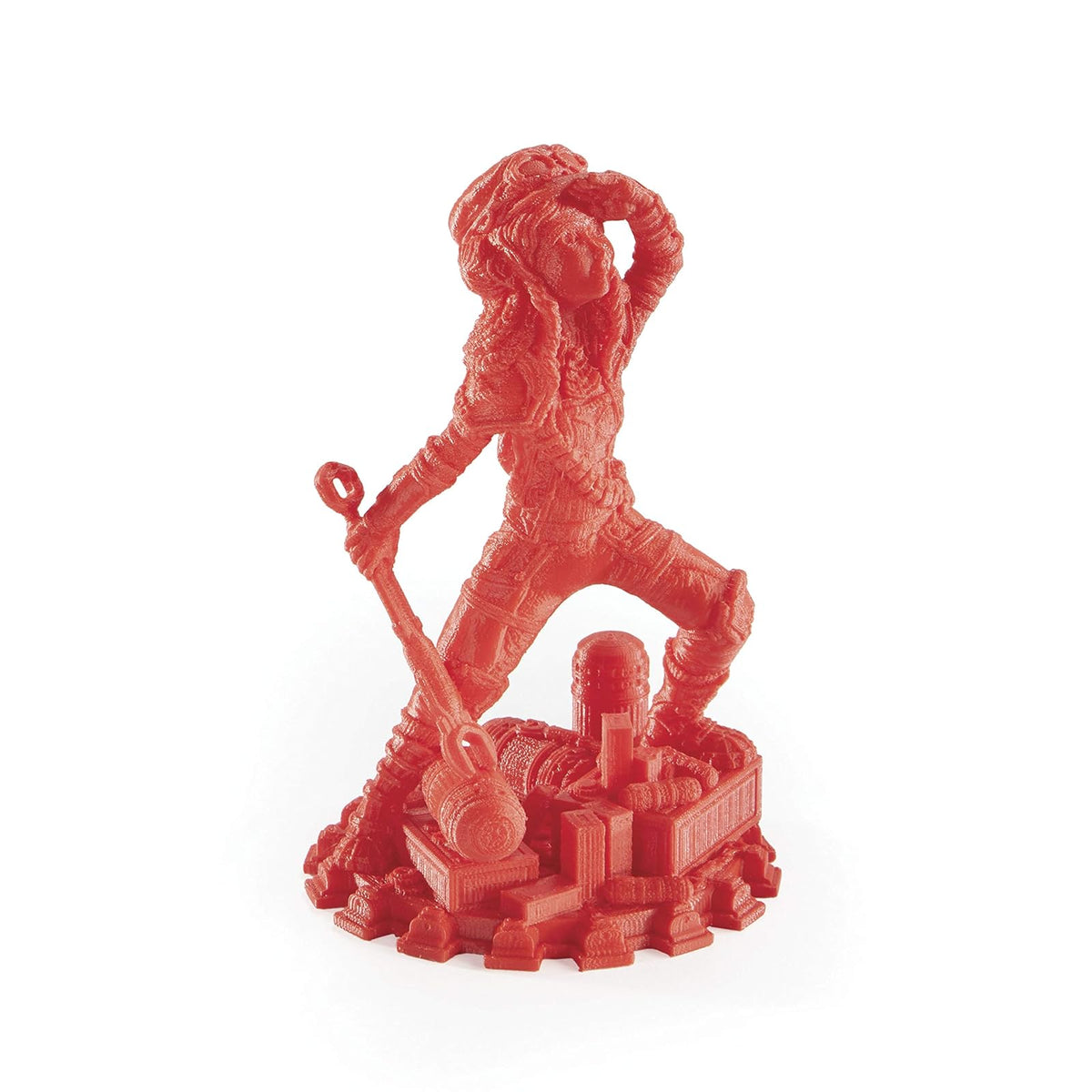 Dremel DigiLab PLA-RED-01 - Filamento para impresora 3D, 1,75 mm de diámetro, peso de carrete de 0,75 kg, color rojo, habilitado para RFID, nueva fórmula y 50% más por carrete