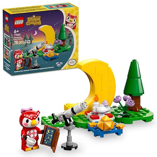 LEGO® Animal Crossing™ Mirando Las Estrellas con Estela Juguete de construcción, Juego de interpretación imaginativo para niñas y niños a Partir de 6 años 77053