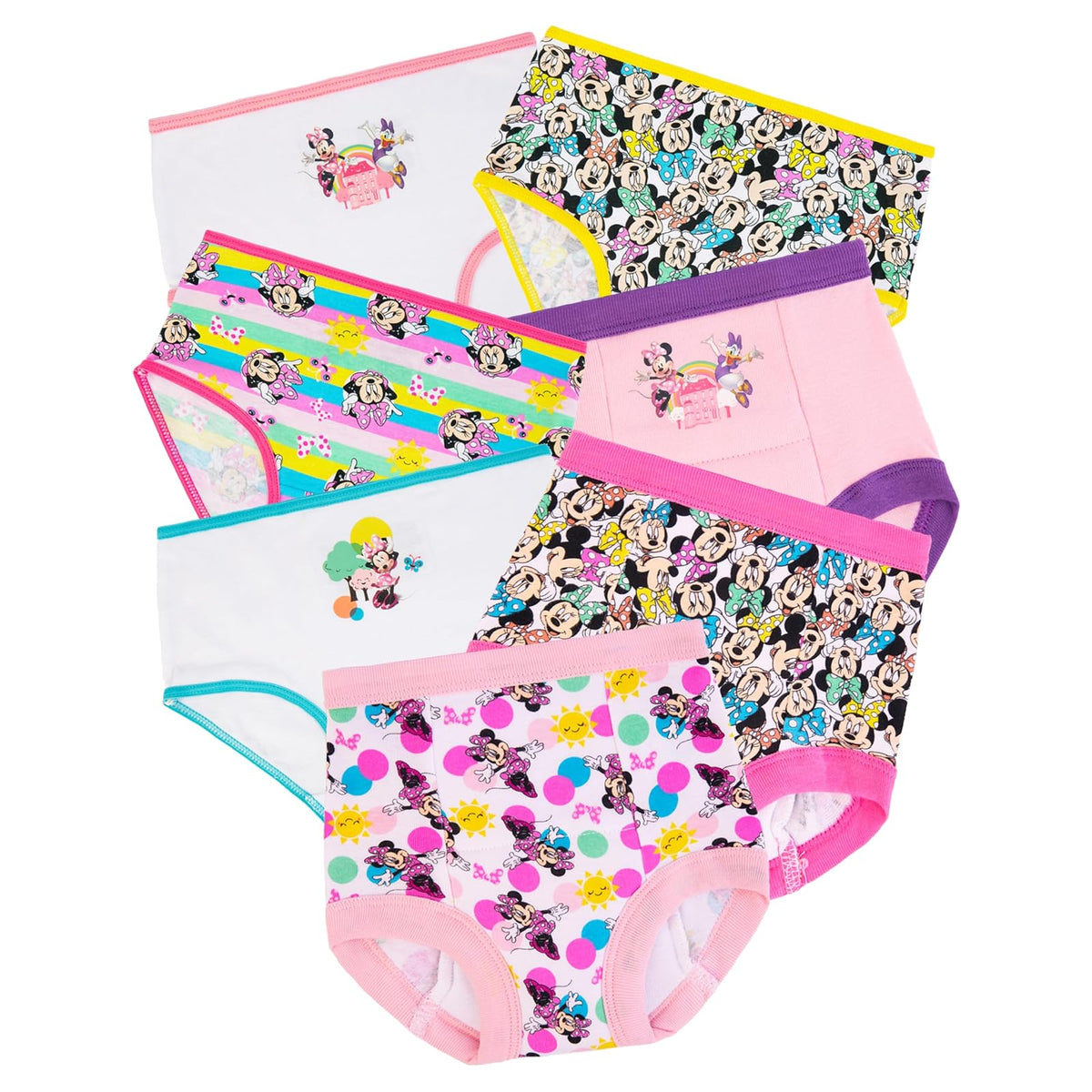 Disney Minnie Mouse - Pantalones de Entrenamiento para IR al baño Ropa Interior para Niñas
