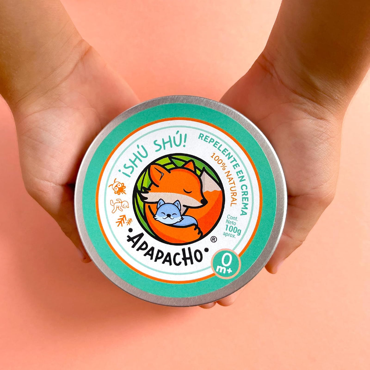 Apapacho B?lsamos ?sh? Repelente en Crema | Mantente a salvo de las picaduras y mordeduras de insectos mientras cuidas e hidratas tu piel.