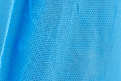 100 fundas de brazo, hechas de fibra no tejida con cierres elásticos, reutilizables, color azul, 100 piezas