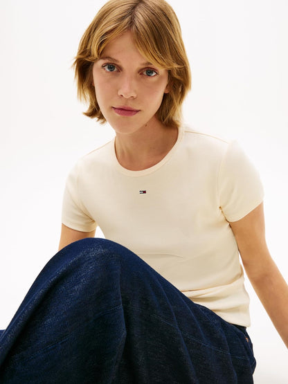 Tommy Hilfiger Playera Manga Corta para Mujer