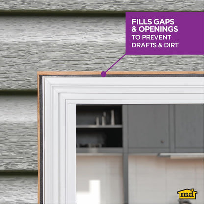 M-D Building Products Varilla 5/8" x 20' 71551 | Gris, espuma de celda cerrada, reduce residuos de calafateo, impermeable