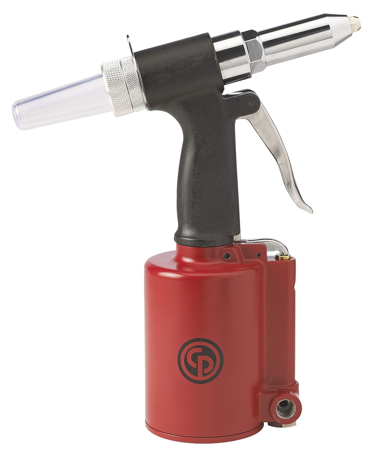 Chicago Pneumatic CP9882 - Remachadora de aire, herramientas mecánicas, construcción, mejoras del hogar, herramienta de pistola de aire, remaches ciegos, tamaño máximo del remache 3/16 pulgadas / 4.8 mm, fuerza de tracción 2200 libras / 1000 kg