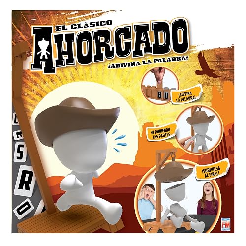 Fotorama| Juego de Mesa Ahorcado| Para todas las edades| 6 jugadores| 6 años en adelante