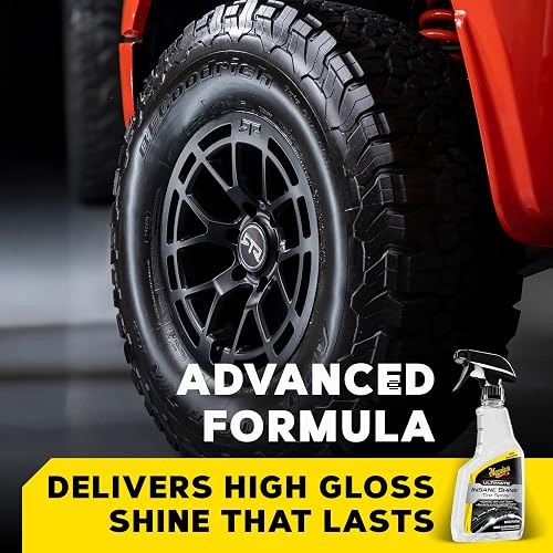 Meguiar's, Ultimate Insane Shine - Limpiador de Ruedas y Neumáticos, G250816, 16 onzas