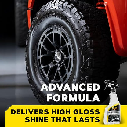 Meguiar's, Ultimate Insane Shine - Limpiador de Ruedas y Neumáticos, G250816, 16 onzas