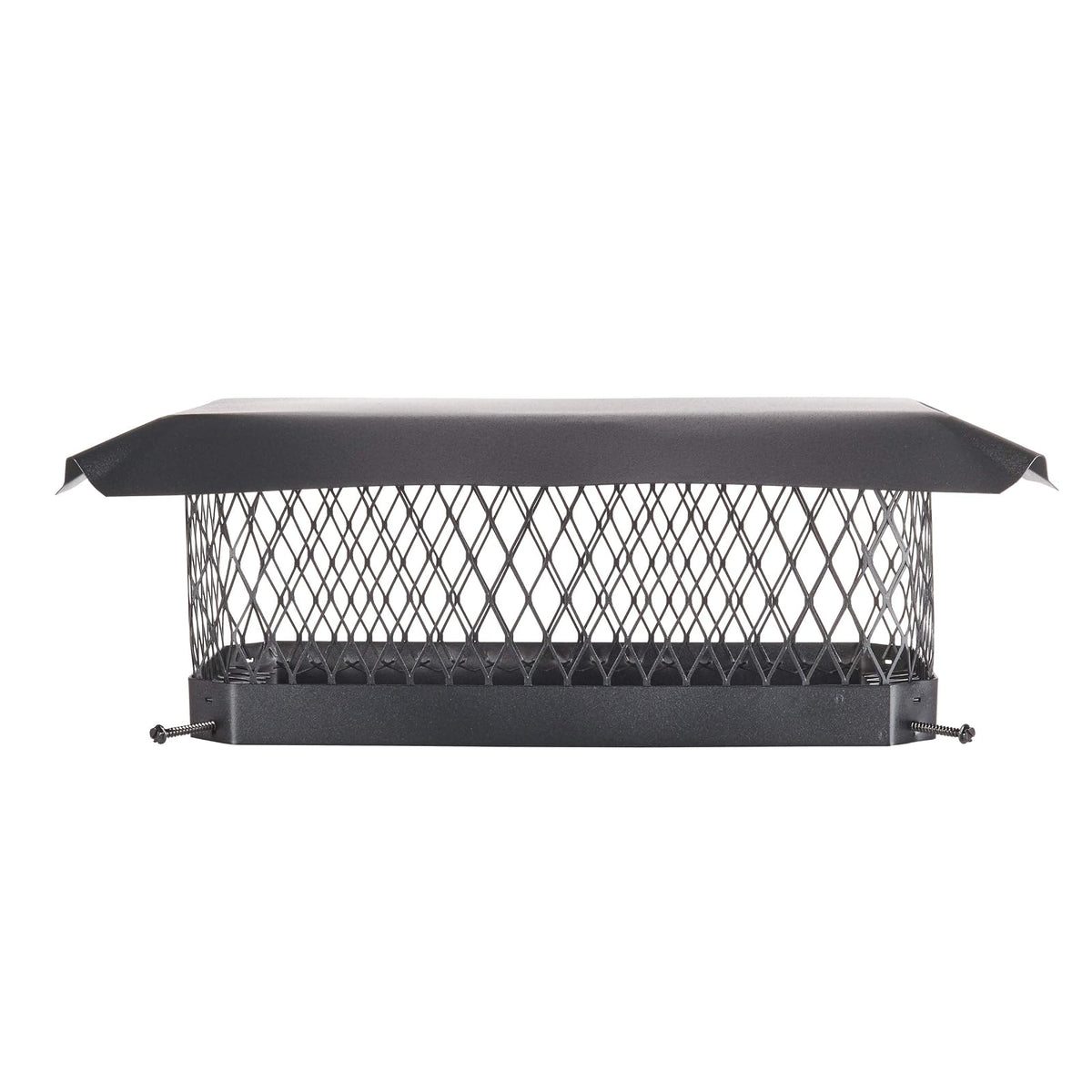 Shelter - Tapa de chimenea atornillada de 22,8 x 45,7 cm, totalmente montada, acero galvanizado - 9" x 18"
