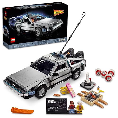 Lego - MÁQUINA del Tiempo Regreso AL Futuro Delorean