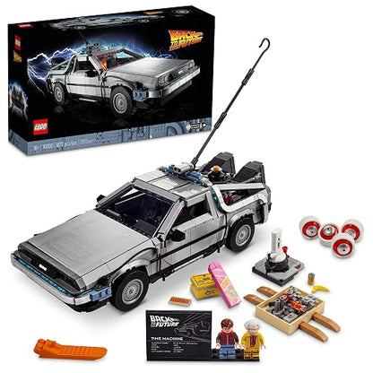 Lego - MÁQUINA del Tiempo Regreso AL Futuro Delorean