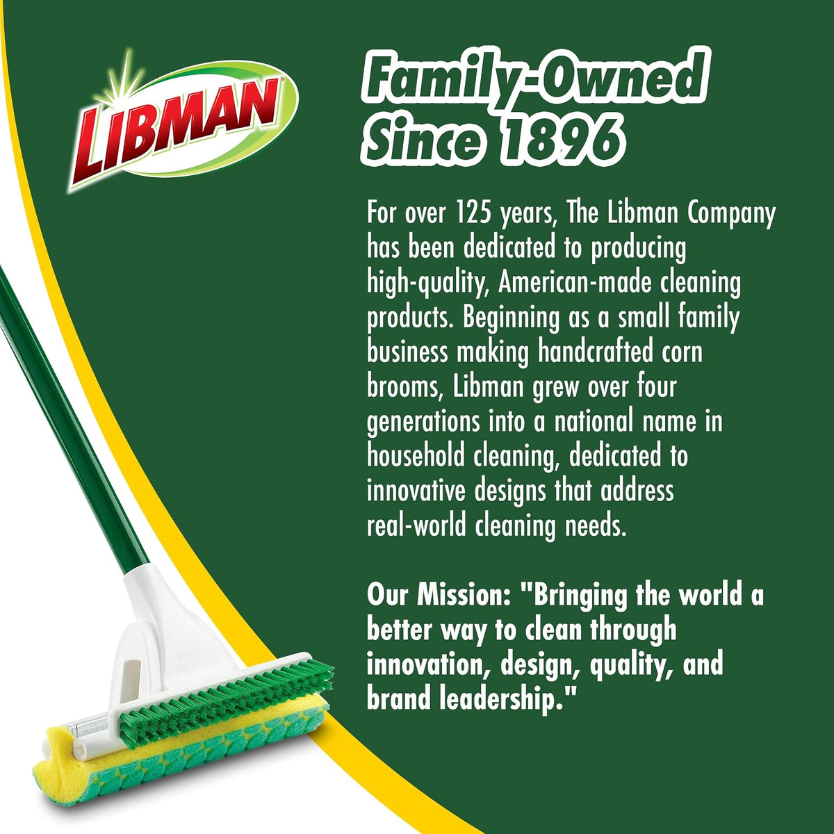 Libman Nitty Gritty - Recambios para mopa Rodillo, Verde, Amarillo, Paquete de 3