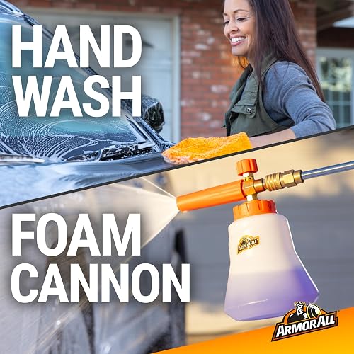 Armor All Ultra Shine - Lavado de Automóviles y Cera de Automóvil de Armor All, líquido de Limpieza para Automóviles, Camiones, Motocicletas, 64 onzas líquidas Cada una