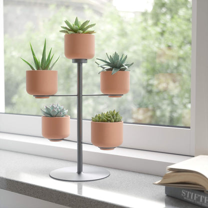 Umbra Terrapotta Macetero con Soporte