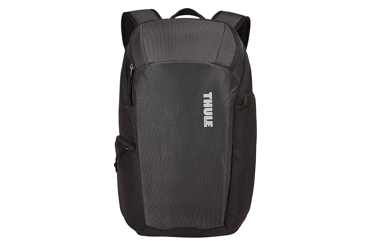 Thule EnRoute Mochila para Cámara 20L, Compartimento Acolchado para DSLR o Mirrorless, Laptop de 13”, Acceso Lateral Rápido, Cápsula Extraíble, Ideal para Fotografía de Viaje o Profesional, Negro