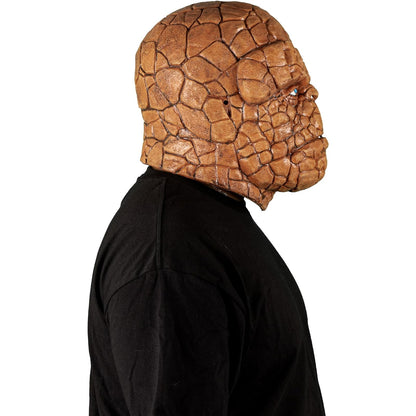 REV Máscara Latex La Mole – Licencia Oficial Marvel - Disney, Diseño Clasico Super Heroe Los 4 Fantasticos Ideal para Halloween, Cosplay o Colección – Máscara Completa para Adulto