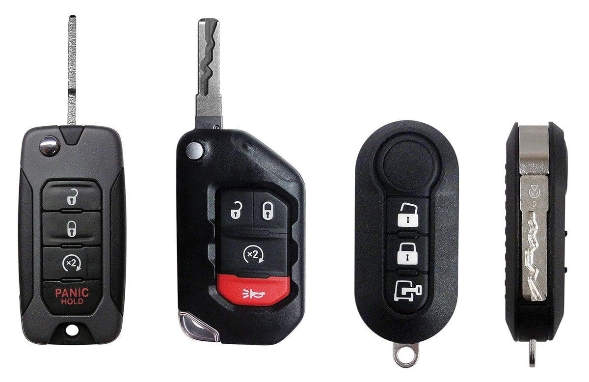 BOLT 7032295 - Cerradura de cable para 2018 y llaves de corte central de Jeep Newer