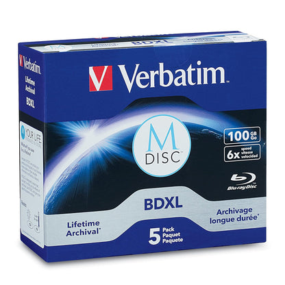 Verbatim 98913 BLU-Ray Recordable Media, 120mm
