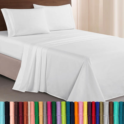 Elegant Comfort Espejo de Piso de Cuerpo Entero Elevens 65 x 22 Pulgadas, Gris - Twin - Twin XL - Blanco