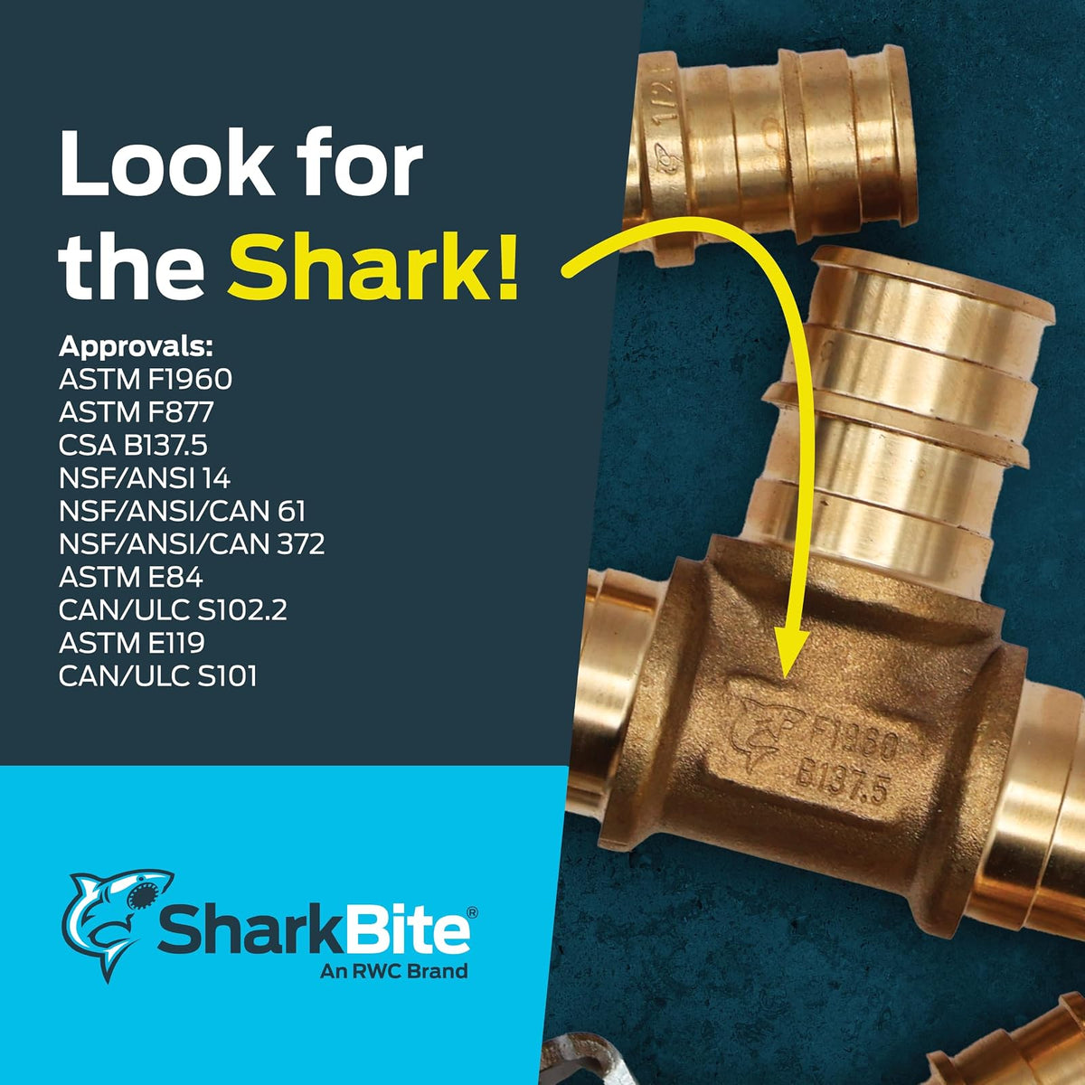 SharkBite UA518A5 - Tapón de expansión de Polietileno de 3/4 Pulgadas para tubería PEX-A, Paquete de 5, Accesorios de fontanería de plástico, Enchufe de Extremo para tubería PEX-A