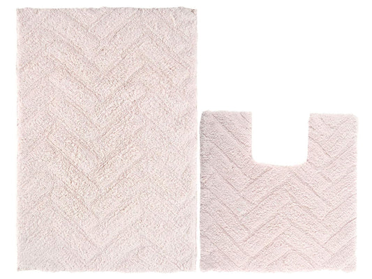 Set DE BAÑO Cotton Rosa 050X070 CM