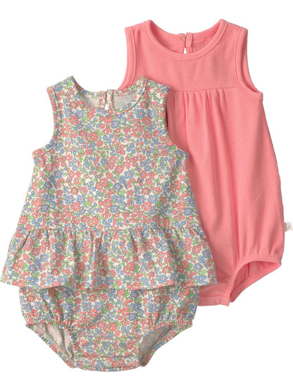 little planet by carter's Romper Made With Organic Cotton Mameluco bebés niñas