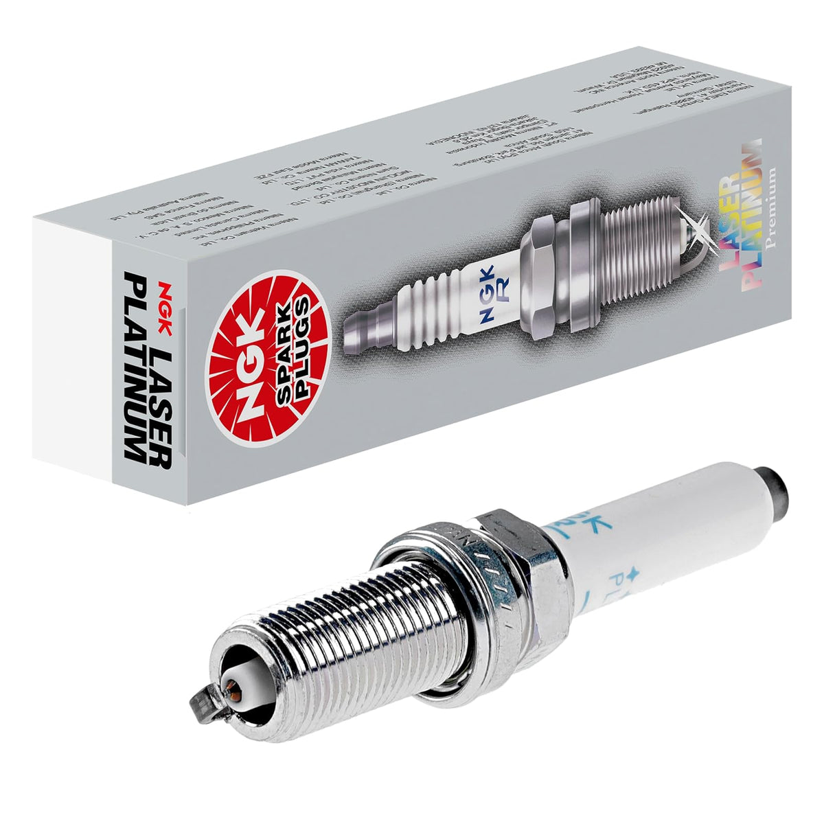 NGK PLFER7A8EG Laser Platinum Spark Plug, Pack of 1 (94833)
