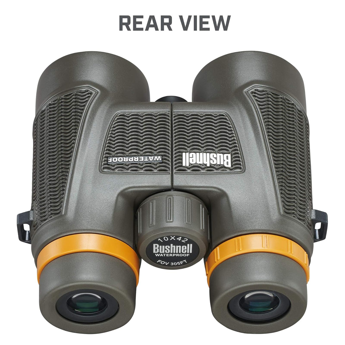 Bushnell H2O Xtreme 181042C - Binoculares compactos impermeables de 10 x 42 con lente totalmente multicapa para caza y navegación