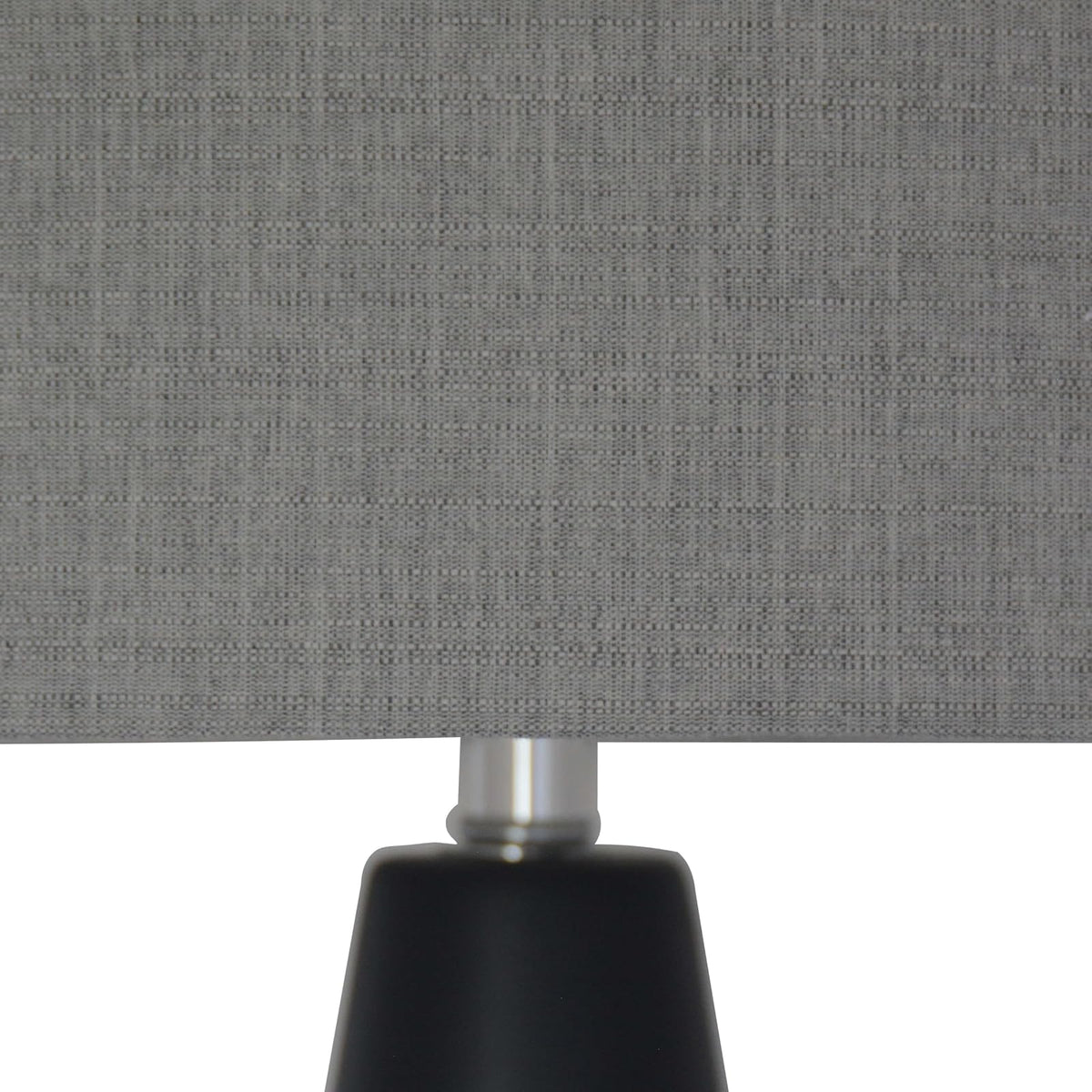 Luzerna CM-0250 Lámpara De Mesa Maia, Color Negro Mate, 1 Unidad