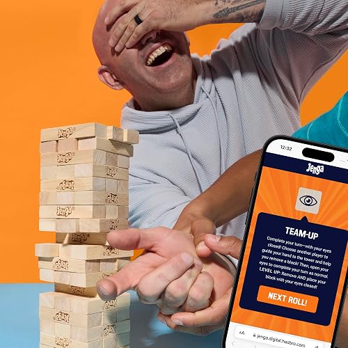 Hasbro Games Juego de Mesa Jenga Dado Digital