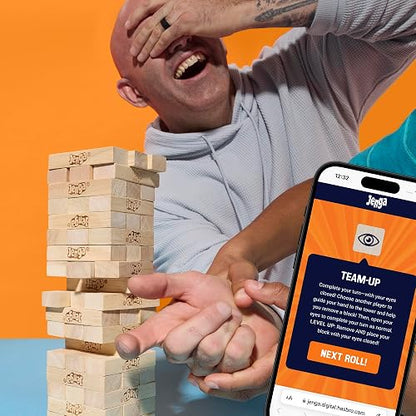 Hasbro Games Juego de Mesa Jenga Dado Digital