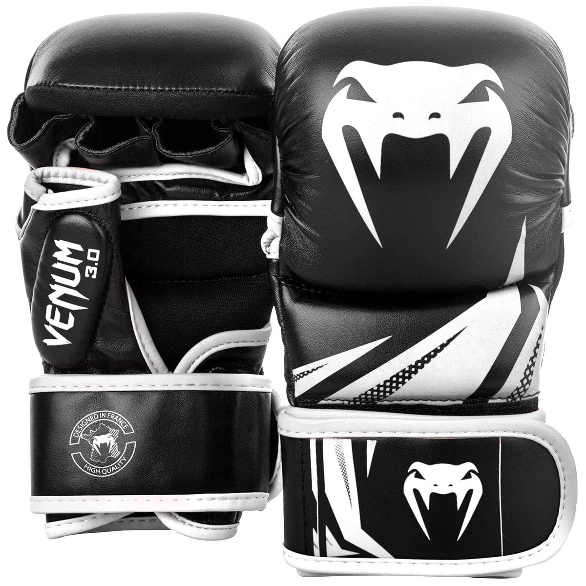 Venum Challenger 3.0 Guantes de Sparring - Negro - Blanco - M