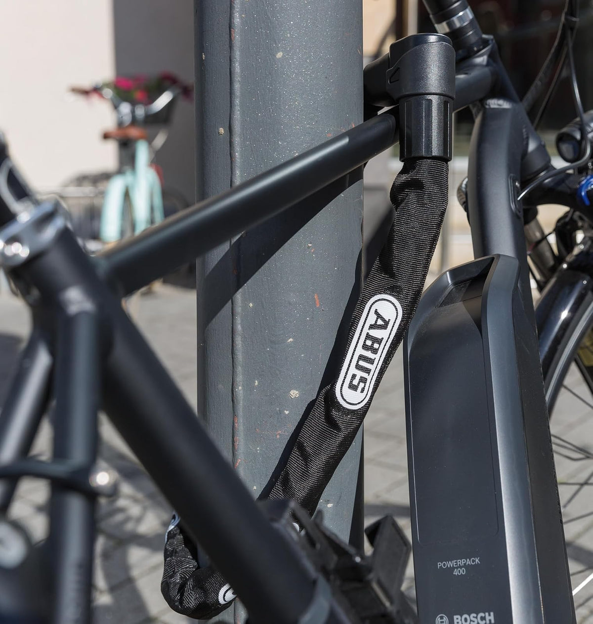 Abus Locks Chain 1010 Key City Cerradura de bicicleta