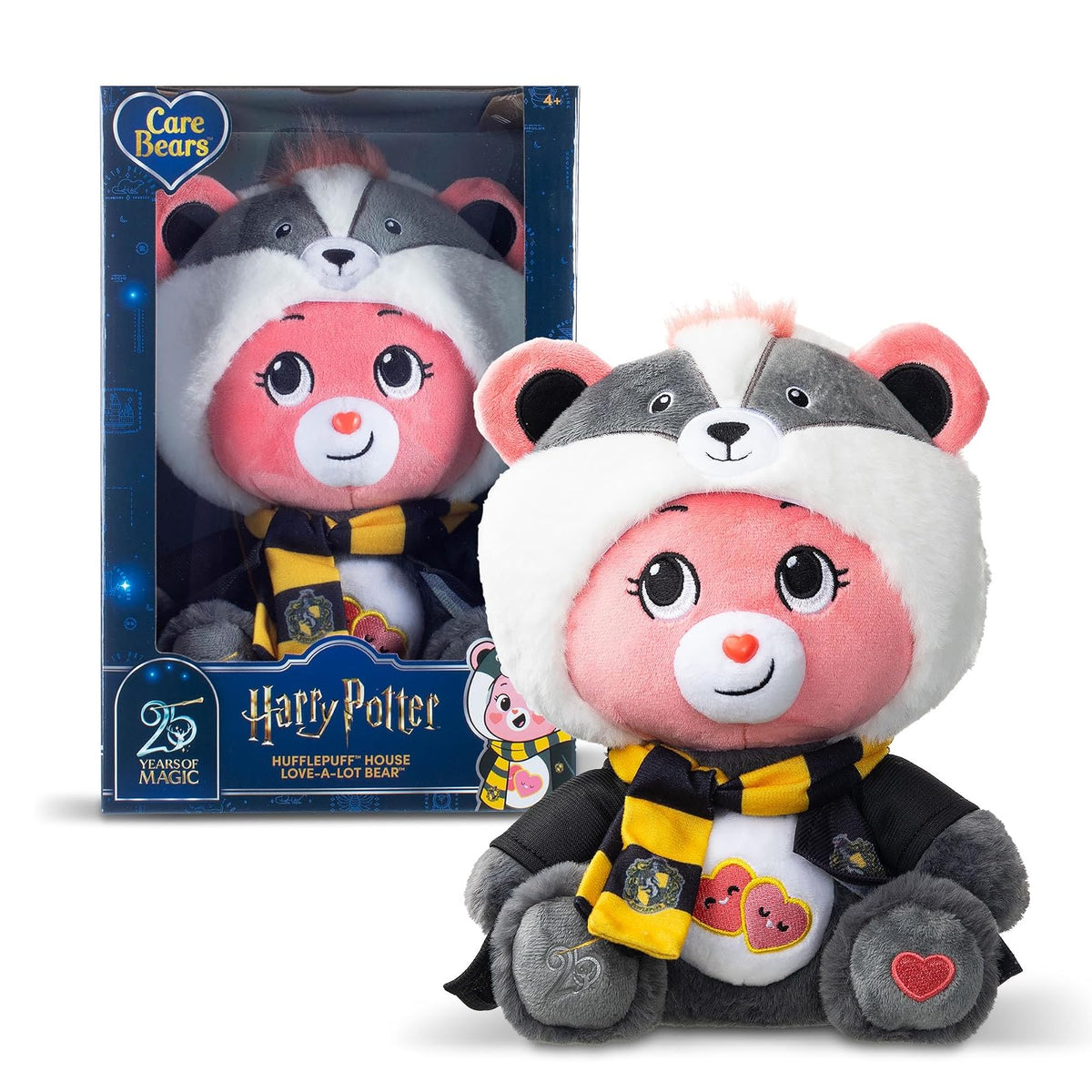 Care Bears Collab (Magic) - Sudadera con Capucha - Love-a-Lot x Hufflepuff
