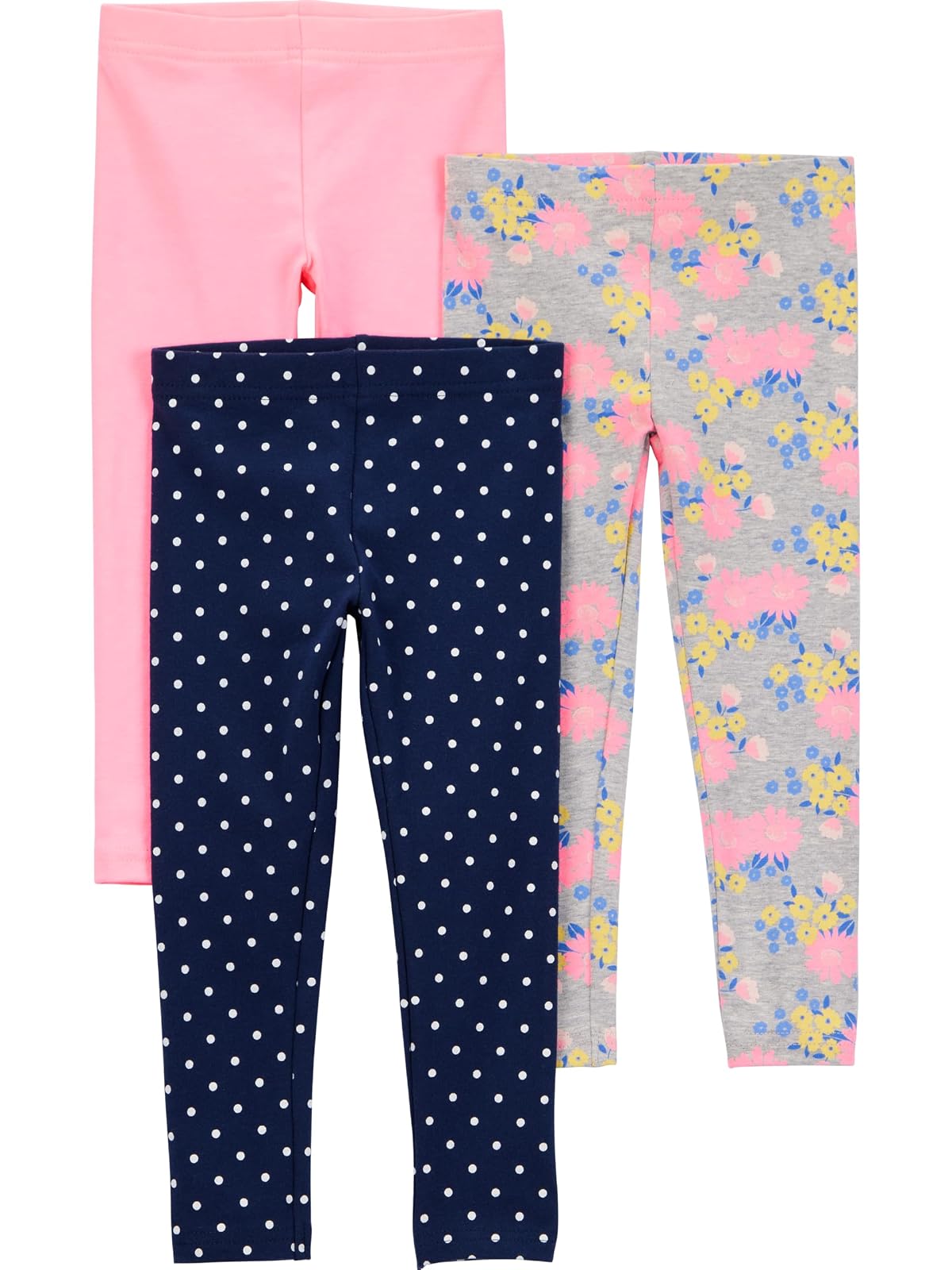 Simple Joys by Carter's - Pack de 3 Leggings para niñas
