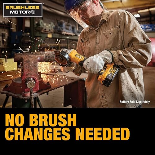 DEWALT Esmeriladora Angular de 4-1/2" (115mm), 20V, DCG413B