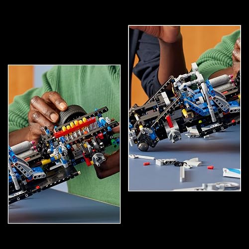 Lego Technic Auto Nissan Skyline GT-R (R34) de Más Rápido, Más Furioso Kit de Modelo de Auto, Set de Construcción de Vehículo, Regalo Creativo para Fans Adultos 42210