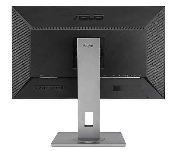 Asus Monitor ProArt 27" PA278QV, WQHD (100% sRGB, IPS, DisplayPort, HDMI, DVI-D, Mini DP, Verificado por Calman, Eye Care, pivote de inclinación, Altura Ajustable)