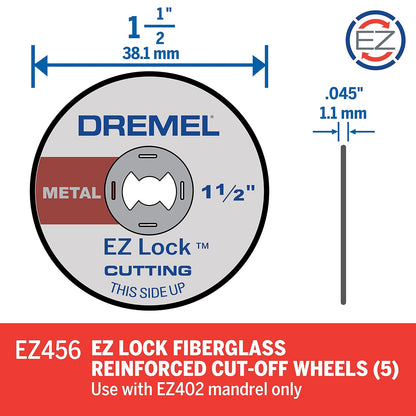 DREMEL BOSCH Disco De Corte De 38,1mm EZ Lock