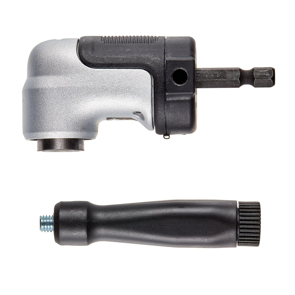DEWALT Adaptador de taladro de ángulo recto, FlexTorq, sistema 4 en 1, eje flexible compacto, recto, 30 cm (DWAMRASETFT)