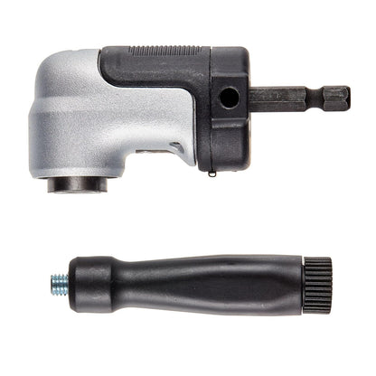 DEWALT Adaptador de taladro de ángulo recto, FlexTorq, sistema 4 en 1, eje flexible compacto, recto, 30 cm (DWAMRASETFT)