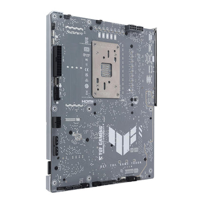 ASUS TUF Gaming B850-BTF WiFi W Tarjeta Madre AMD Blanca para Gaming | AM5, ATX, AMD B850, DDR5, PCIe 5.0 x16, 3 M.2, WiFi 7, LAN 2.5Gb, USB-C 20Gbps, diseño BTF blanco, Aura Sync