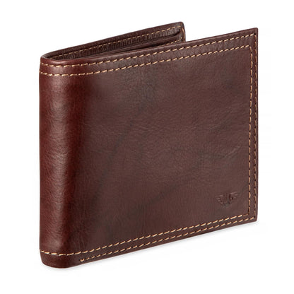 Dockers Cartera de cuero para hombre